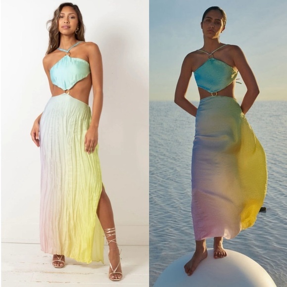 NWT BAOBAB Kira Maxi Dress in Halo - Picture 1 of 17